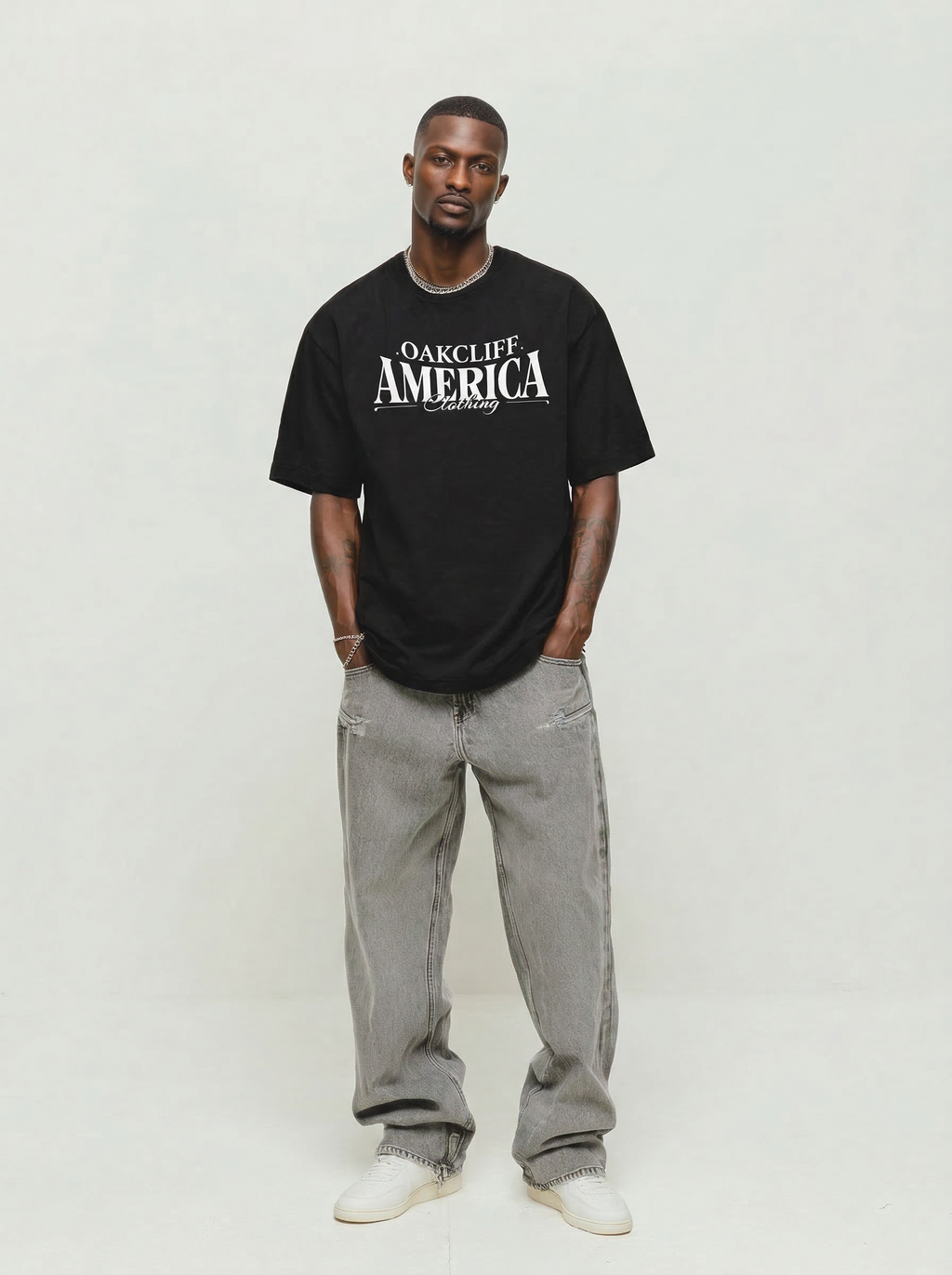 Oakcliff America Clothing T-Shirt (Regular Fit) (W)