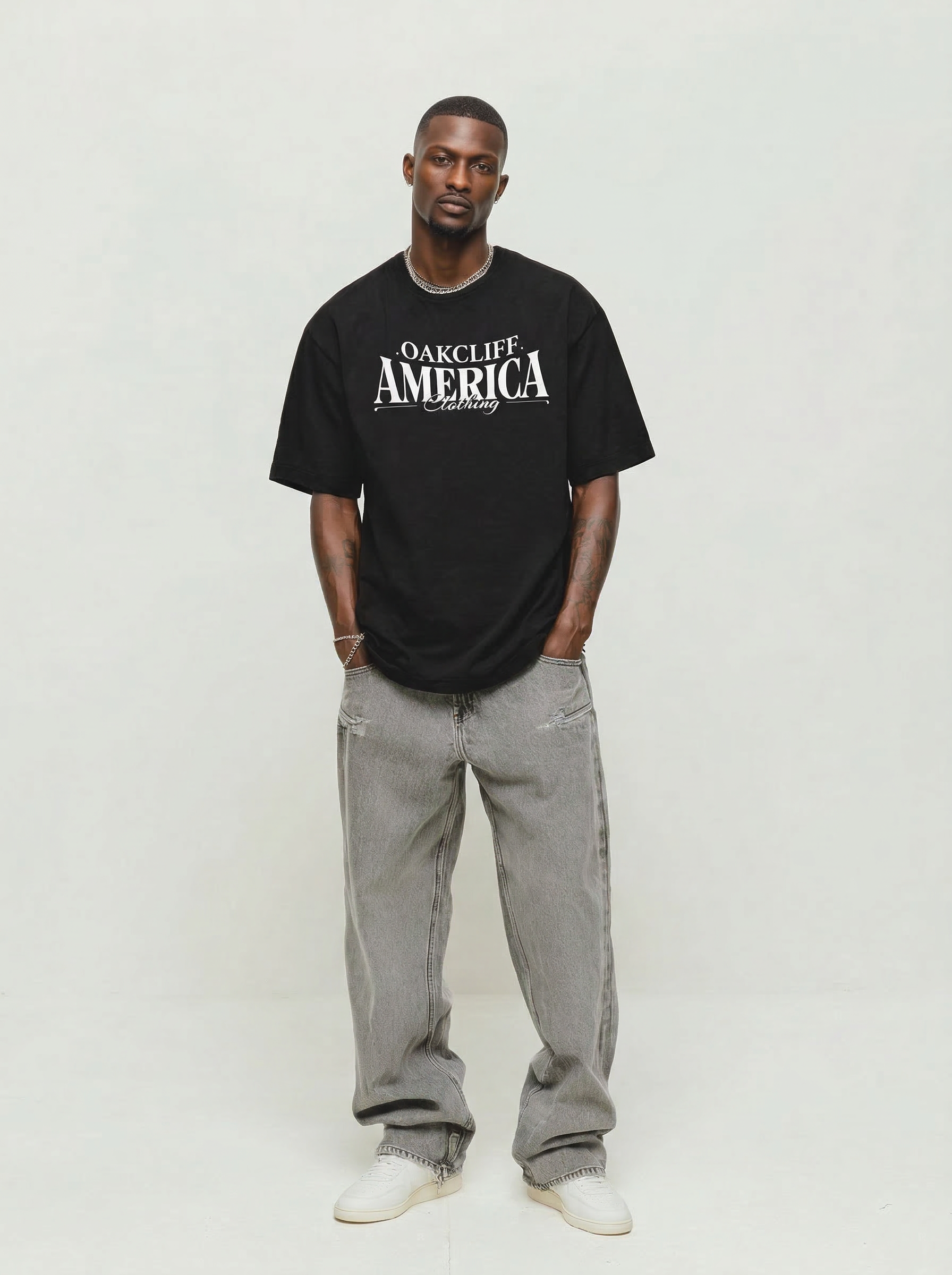 Oakcliff America Clothing T-Shirt (Regular Fit) (W)